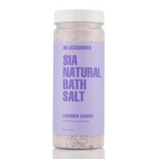 Морская парфюмерная соль для ванны с лавандовым ароматом Sia Natural Bath Salt Lavender Garden Mr.Scrubber 600г