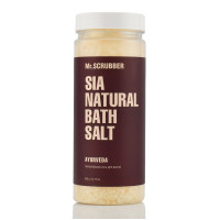 Натуральна морська сіль для ванни Sia Natural Bath Salt Ayurveda Mr.Scrubber 600 г – гармонія природи для вашого тіла та душі