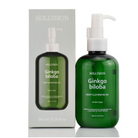 Гидрофильное масло для очистки лица с экстрактом гинкго билоба, Deep Cleansing Oil Ginkgo biloba, Hollyskin, 200 мл