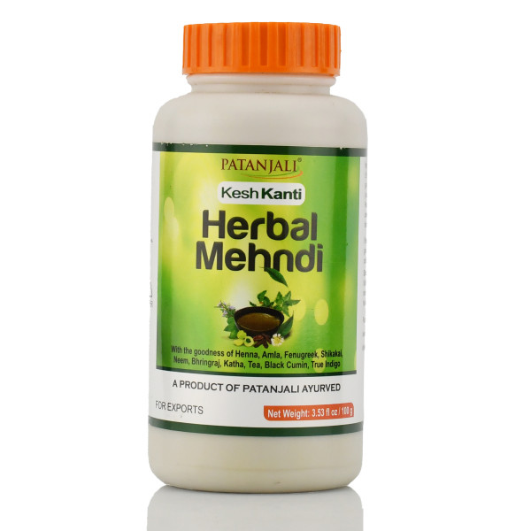 Хна Натуральная для волос Патанджали, Patanjali Kesh Kanti Herbal Mehandi 100g