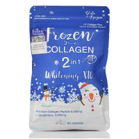 Колаген Фрозен Frozen 2-in-1 Whitening X10 Collagen 60кап - омолодження, відновлення
