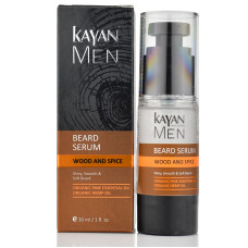 Сироватка для бороди, Beard Serum, wood and spice, Kayan Men, 30 мл