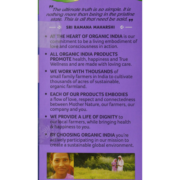 Натуральный чай для хорошего сна, Organic India, Tea Tulsi Sleep, 25 пакетиков