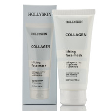 Антивозрастная коллагеновая маска для лица, Collagen, Lifting Face Mask, Hollyskin,100ml