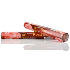Аромапалочки роза, угольные, Garden Rosa, Raj, 20шт