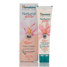Отбеливающий крем, Гималая, Natural Glow Kesar Face Cream, Himalaya 50 гр