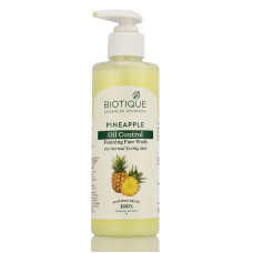 Гель-пенка для умывания для жирной и нормальной кожи, Biotique Bio Pineapple Face Wash 200 мл