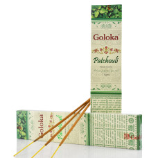 Аромапалочки Благовония пыльцовые  Пачули Голока  Patchouli Goloka 15 г
