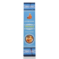 Ароматические палочки при стрессе, аромапалочки Аюрведик , Ayurvedic Stress Relif, 15 гр