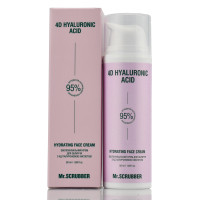 Зволожуючий крем для обличчя із гіалуроном 4D Hyaluronic ACID, Hydrating Face Cream, Mr.Scrubber 50ml