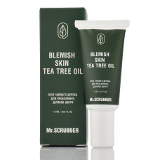 Масло чайного дерева для проблемных участков кожи Mr. Scrubber, Blemish Skin Tea Tree Oil, 15ml
