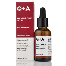 Сыворотка для лица с гиалуроновой кислотой Q+A Hyaluronic Acid Facial Serum 30ml интенсивное увлажнение и антивозрастный уход