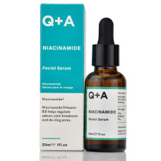 Сыроватка з ниацинамидом Niacinamide Serum Q+A 30ml  сужает поры, снимает покраснения