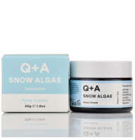 Крем для обличчя зі сніжною водорістю Q+A Snow Algae Intensive Face Cream 50g омолоджує, заспокоює, регенерує