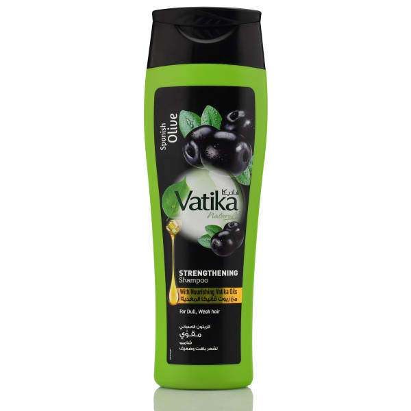 Шампунь с экстрактом черных оливок Vatika для черных волос , Dabur , Ватика , ОАЭ , 200 мл