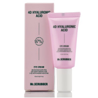 Зволожуючий крем з гіалуроном для шкіри навколо очей, 4D Hyaluronic ACID, Eye Cream, Mr.Scrubber 15ml