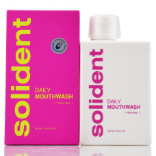 Ополіскувач для ротової порожнини Персик-М'ята , Daily Mouthwash, Peach Mint, Solident, 250ml