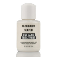 Точковий засіб від прищів Mr.Scrubber SOS Acne Treatment Sulfur, 30 ml