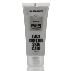 Глубоко очищающая маска из эффектом матирования Mr.Scrubber Face Control Skin Care Detox Charcoal Face Mask 100 g - адвент (11)
