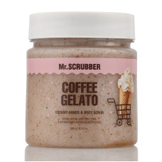 Крем-скраб для рук и тела с ароматом кофейного мороженого Coffee Gelato Creamy hands & Body scrub Mr.Scrubber 250 ml - адвент (2)