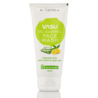 Гель для умывания лица для жирного типа кожи, Oil Control, Face Wash, Vasu, 60ml	