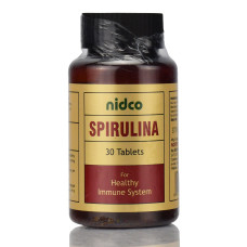 Спирулина Nidco Spirulina 30 таб – натуральный суперфуд для энергии, иммунитета и восстановления организма