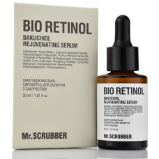 Омолаживающая сыворотка для лица с ретинолом, Bio Retinol с бакучиолом, Mr.Scrubber, 30 мл