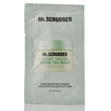 Пробник Охлаждающая маска с экстрактом зеленого чая Instant Cooling Green Tea Mask Mr.Scrubber 5 мл
