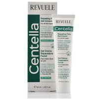 Гель-крем для обличчя з центелою Revuele, Centella, Repairing Face Gel-Cream, 40ml – інтенсивне зволоження та відновлення шкіри