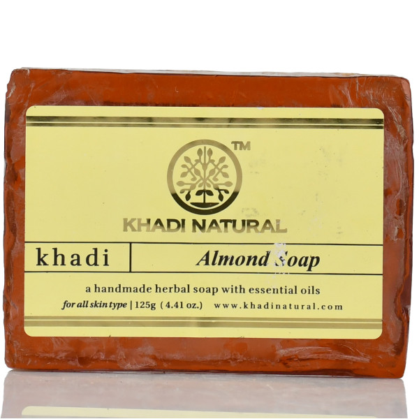 Натуральное мыло с различными эфирными маслами с глицерином, Кхади, Khadi Soap, 125 г