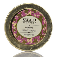 Ночной крем с лечебными травами Свати Аюрведа , Swati Ayurveda Herbal Night Cream , 50 г