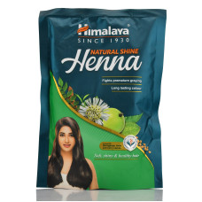 Натуральная сияющая хна для волос Himalaya Natural Shine Henna , Индия , 120 г