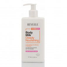 Молочко для глубокого увлажнения тела, Body Milk Deeply Nourishing, Revuele, 250 ml