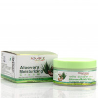 Крем для обличчя Алоe віра та олія ши , Aloe Vera Moisturizing cream, Patanjali , 50 г