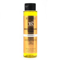 Освітлюючий тонік для обличчя з вітаміном С та кофеїном, Brightening Tonic, Vitamin C, Revuele, 250 ml