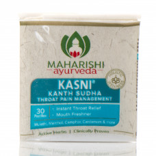 Кант Судха - антисептик, от першения в горле / Махариши Аюрведа / Kanth Sudha / Maharishi Ayurveda / Индия / 30 пастилок 