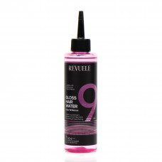 Вода для блеска волос, яркость цвета, 9 секунд, Gloss Hair Water, Revuele, 220 ml