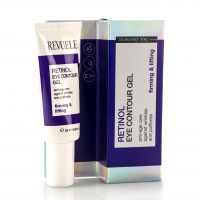 Гель контур вокруг глаз с ретинолом, Retinol Eye Contour Gel, Revuele, 25 ml