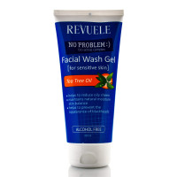 Гель для вмивання для проблемної шкіри, Facial Wash Gel для Sensative Skin, Tea Tree Oil, Revuele, 200 ml