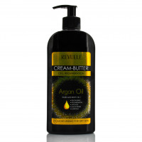 Крем батер для тіла та рук 5 в 1 з аргановим маслом, Cream Butter with Argan Oil, Revuele, 400 ml