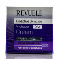 Дневной крем для лица с пептидами и ретинолом, V-shape Day Cream,  Revuele 50 ml