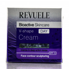 Дневной крем для лица с пептидами и ретинолом, V-shape Day Cream,  Revuele 50 ml