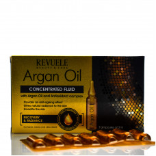 Флюид-сыворотка для лица с аргановым маслом, Concentrated Flluid with Argan Oil, Revuele, 7*2 ml
