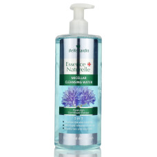 Мицеллярная вода для деликатной очистки Belle Jardin, Essence Naturelle, Micellar Cleansing Water, Hyaluron Cornflower Extract, 500 мл