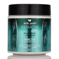 Keratin SPA, Magic Herbs + Keratin, 450мл, Восстанавливающая маска для волос против перхоти
