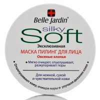 Маска-пілінг для обличчя на основі вівсяних пластівців, Belle Jardin, Soft, 200 мл