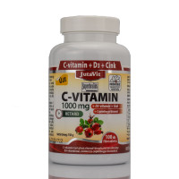 Вітамін С + D3 + Цинк / Сink 1000 mg, JutaVit / Угорщина / 100 кап