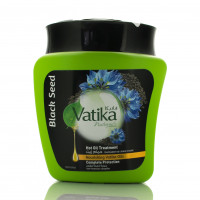 Маска з маслом чорного кмину, Ватика , Dabur Vatika Black Seed Hot Oil Treatment Cream , 500 мл