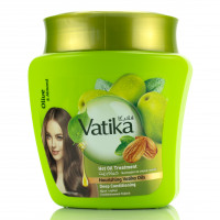 Маска з маслом оливи, мигдалю та хною, Ватика , Dabur Vatika Virgin Olive Hair Mask , 500 мл