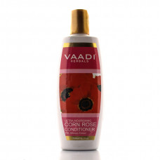 Ультрапитательный кондиционер с кукурузной розой и гибискусом, Ultra Nourishing Corn Rose Conditioner with Hibiscus, Vaadi Herbals 350ml